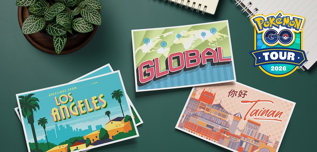 Svelate le date del Pokémon GO Tour 2026