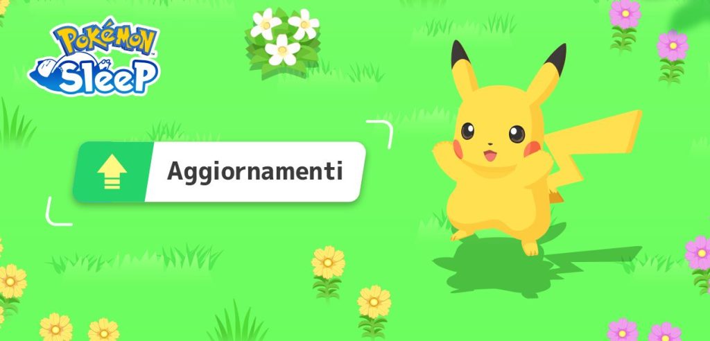 Pokemon Sleep aggiornamento