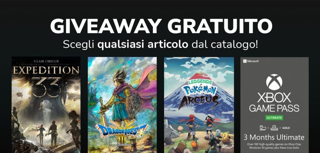 giveaway instant gaming settembre