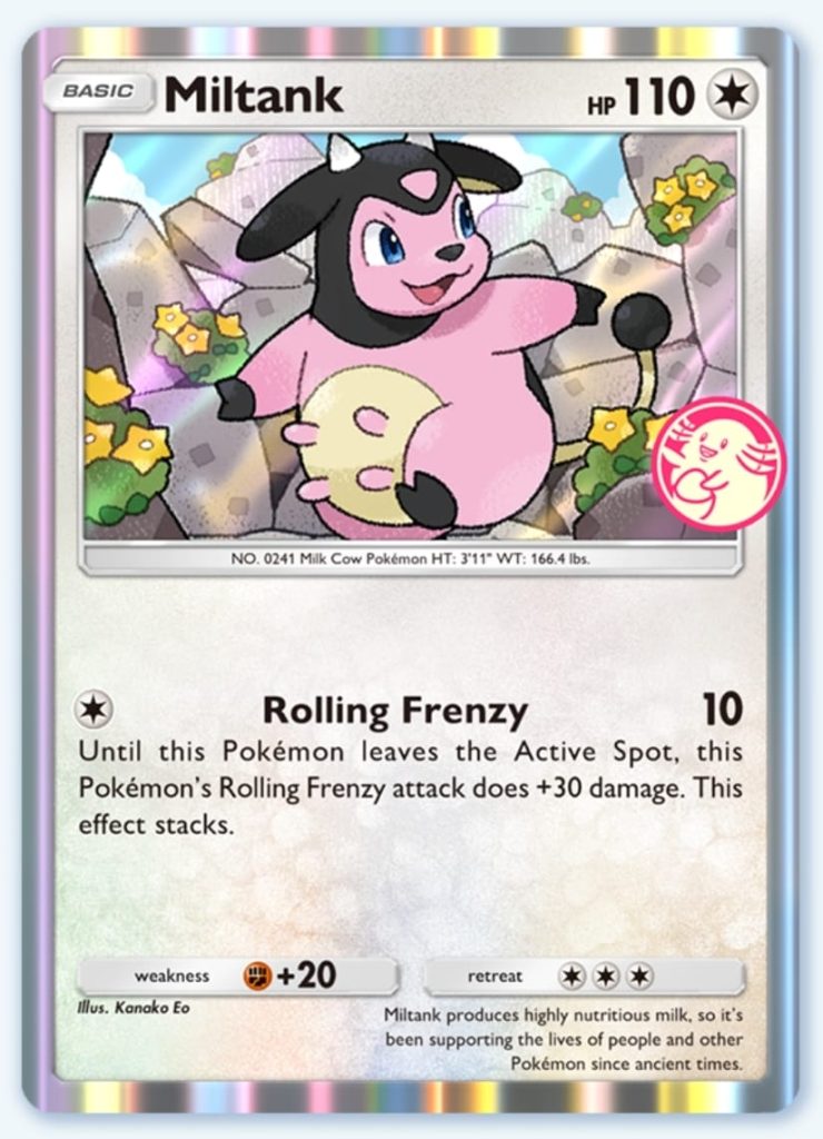 Miltank promo GCC Pokémon Pocket