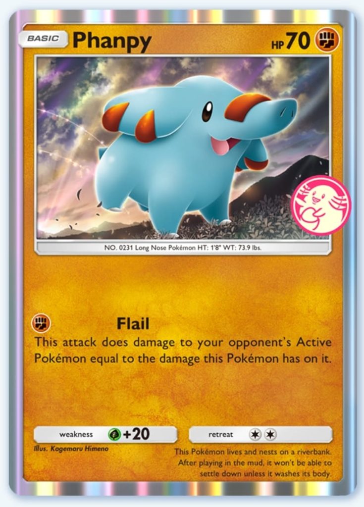 Phanpy promo GCC Pokémon Pocket