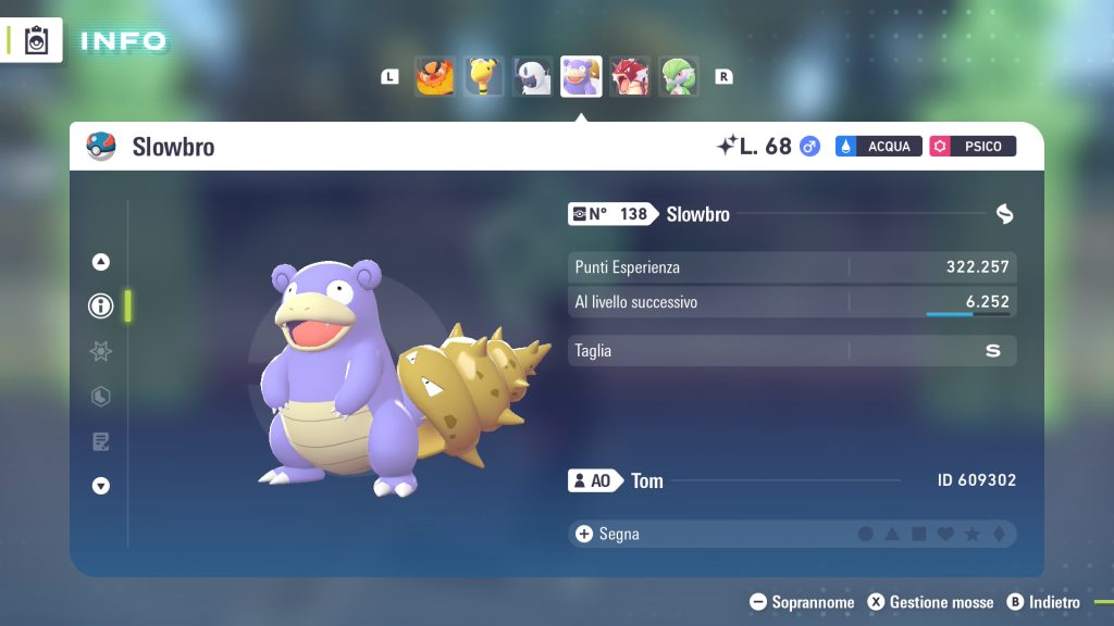 Slowbro cromatico Z-A