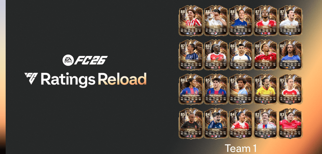 Arrivano i Ratings Reload su EA SPORTS FC 26