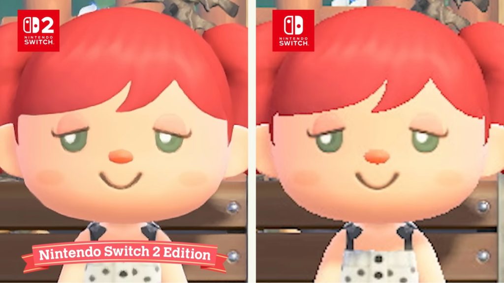 Grafica Animal Crossing Switch 2