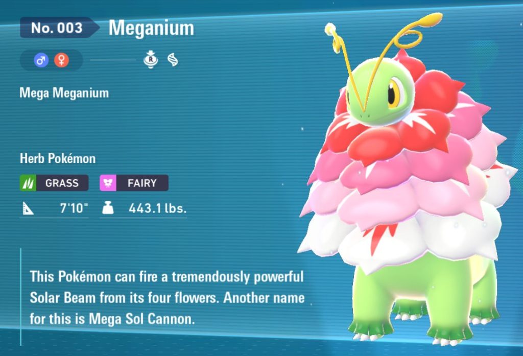 Leak Mega Meganium