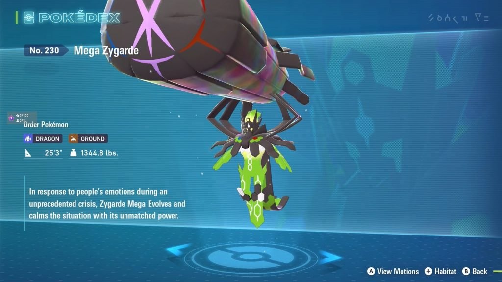 Leak Mega Zygarde