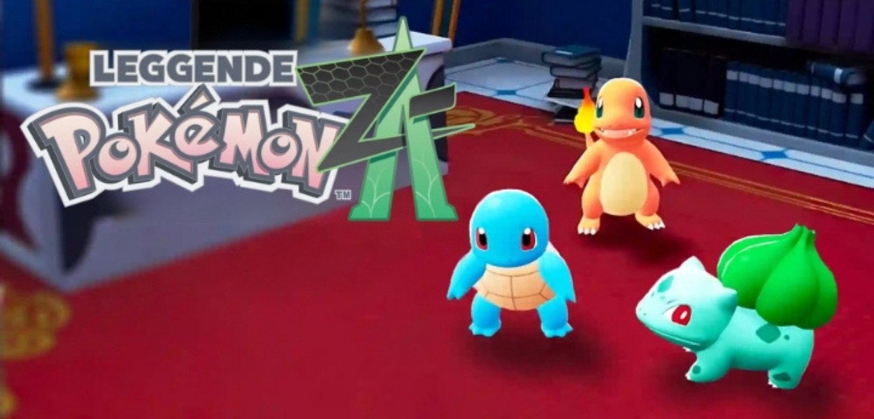 Guide Leggende Pokémon: Z-A: come trovare Bulbasaur, Charmander e Squirtle