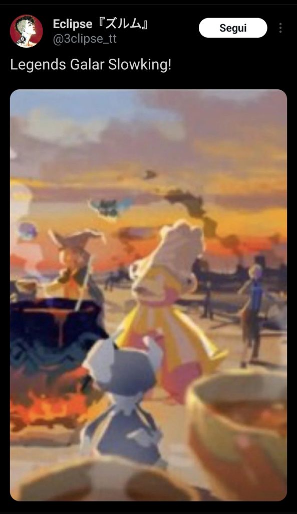Leggende Pokémon Galar Leak