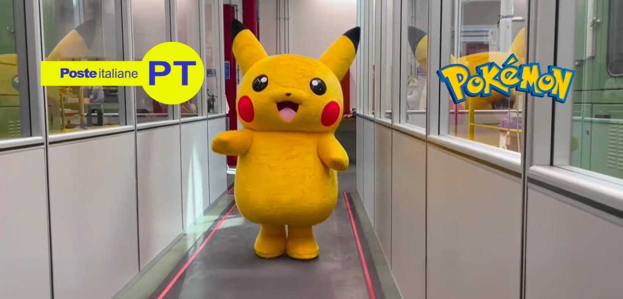 Pikachu protagonista delle medaglie d'argento e oro delle Poste Italiane