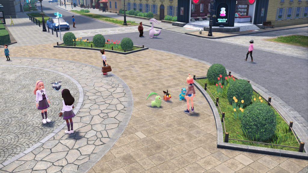 arrivo a luminopoli leggende pokémon: z-a