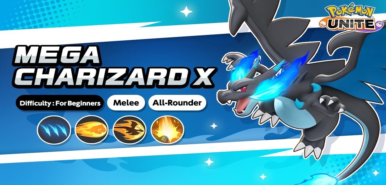 Mega Charizard X è arrivato in Pokémon UNITE