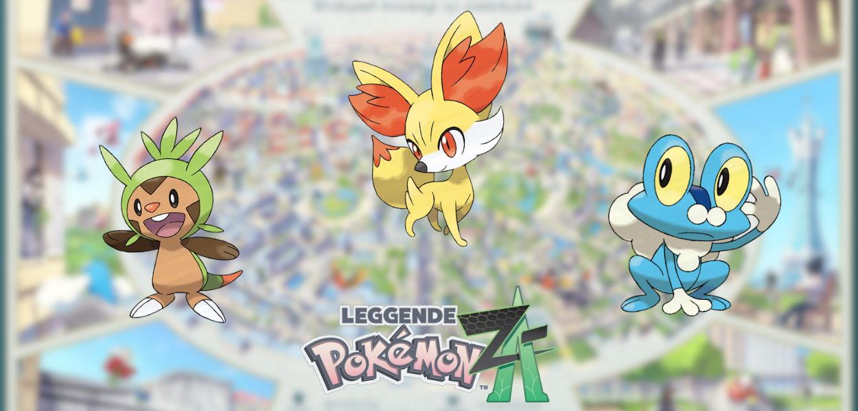 Guide Leggende Pokémon: Z-A: come catturare Chespin, Fennekin e Froakie