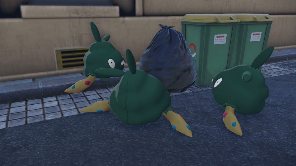 trubbish leggende pokémon: z-a