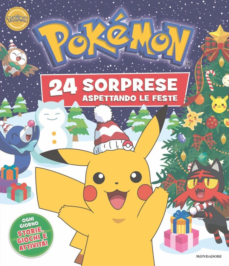 24 sorprese aspettando le feste Mondadori Pokémon