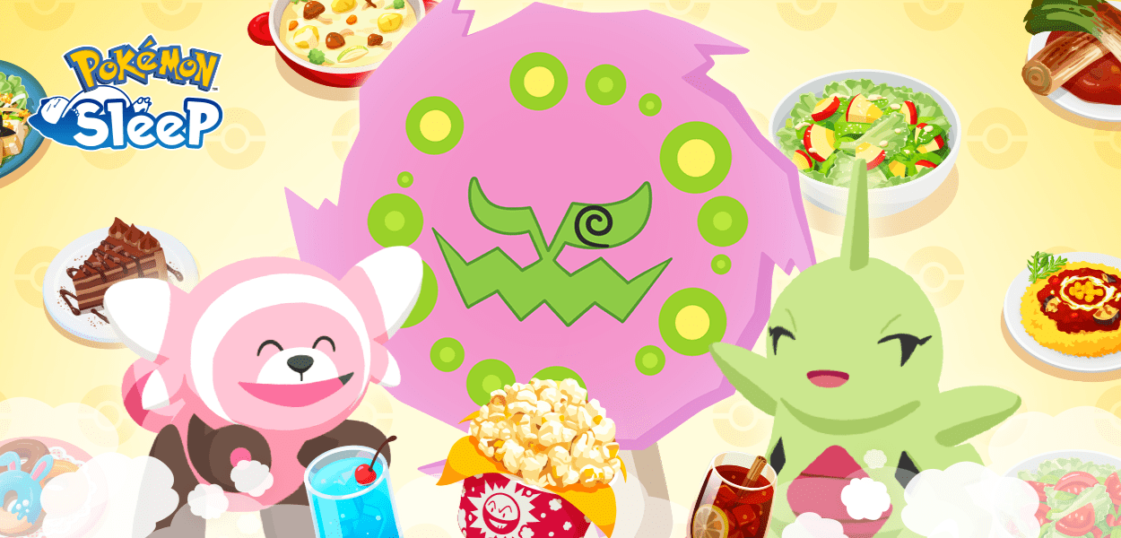 Spiritomb debutta su Pokémon Sleep nell'evento Settimana Culinaria