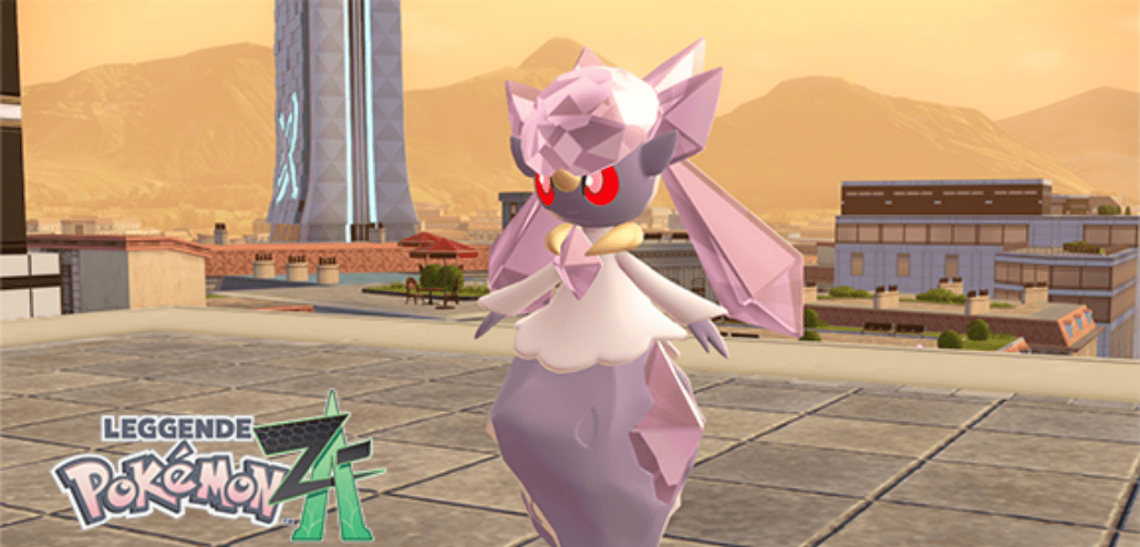 Leggende Pokémon: Z-A: disponibile un evento con Diancie