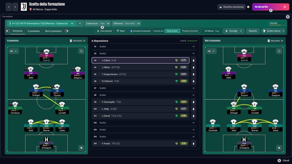 Football Manager 26 tattiche