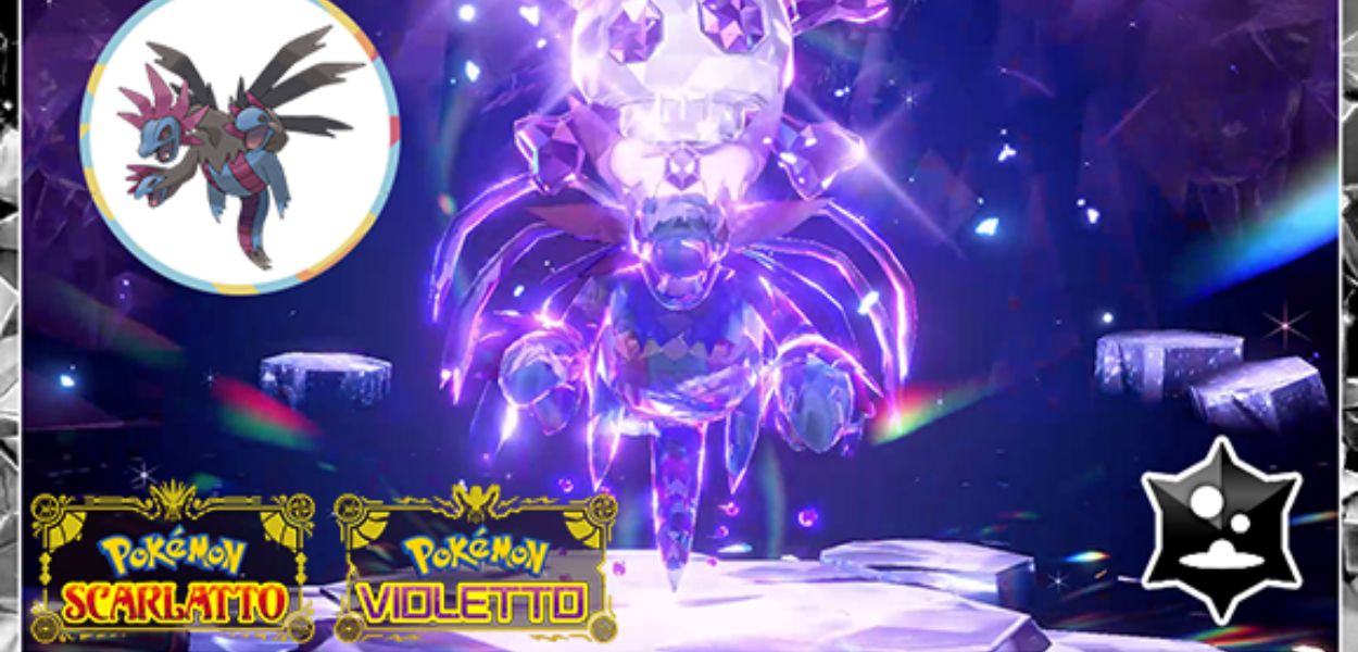 Pokémon Scarlatto e Violetto: Hydreigon arriva nei Raid Teracristal