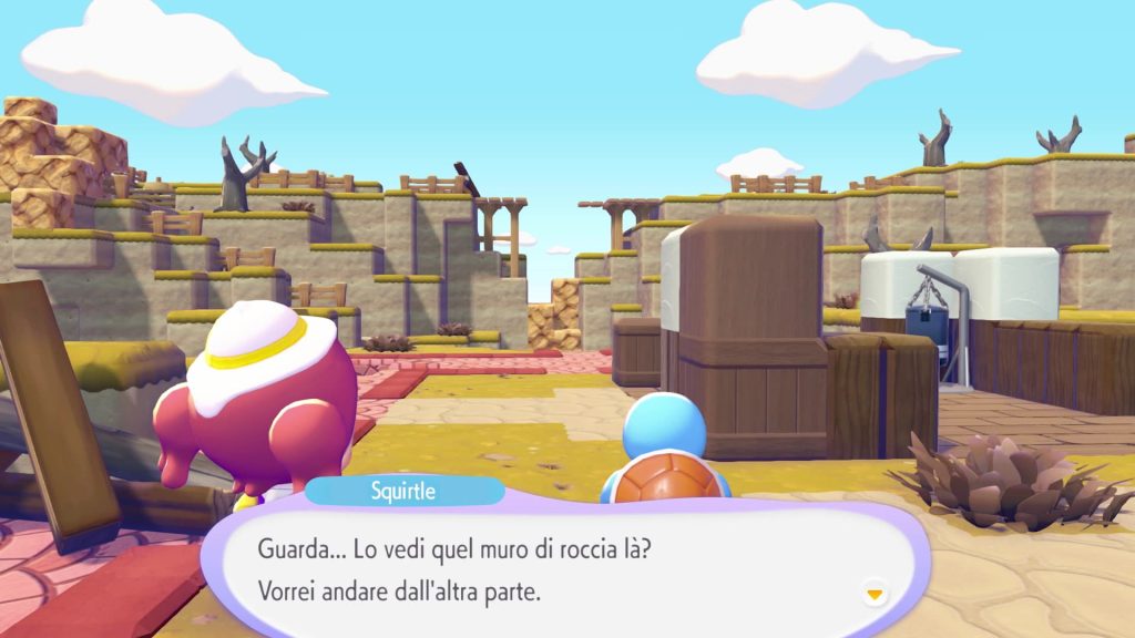 aiutare squirtle pokopia
