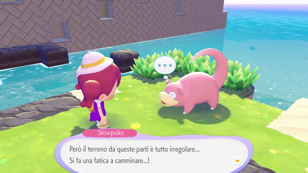 aiutare slowpoke pokopia