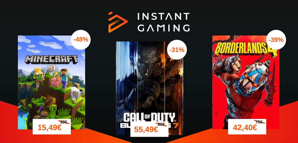 Gioca di più con le offerte di novembre di Instant Gaming