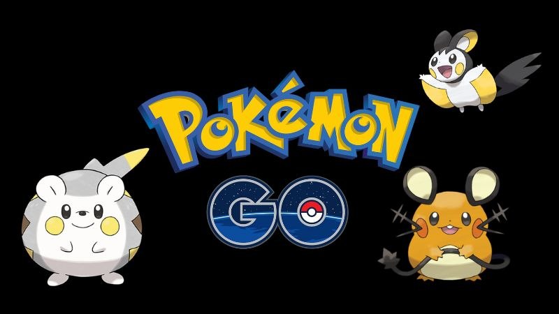 Emolga, Togedamaru e Dedenne Pokémon GO