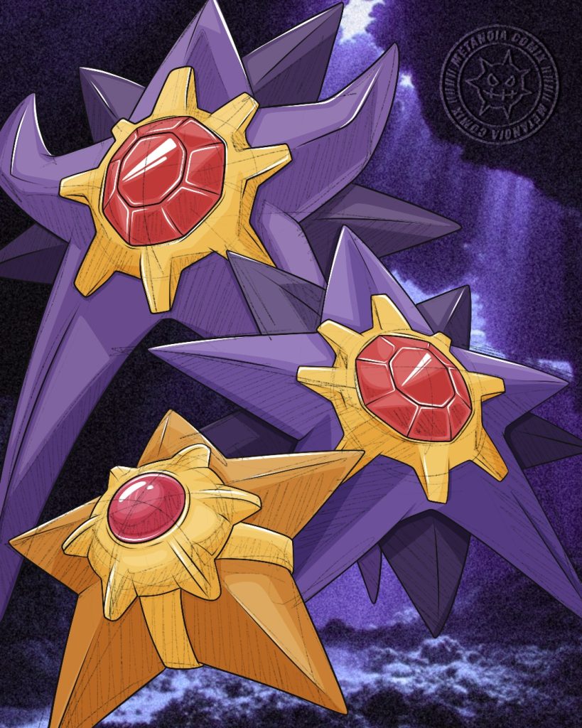Pokemon-wallpaper-Staryu-Starmie-MegaStarmie