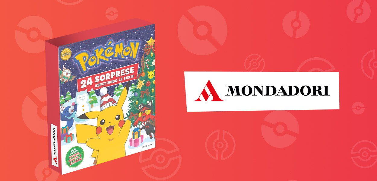 Aspetta le feste con il Calendario dell'Avvento Pokémon di Mondadori