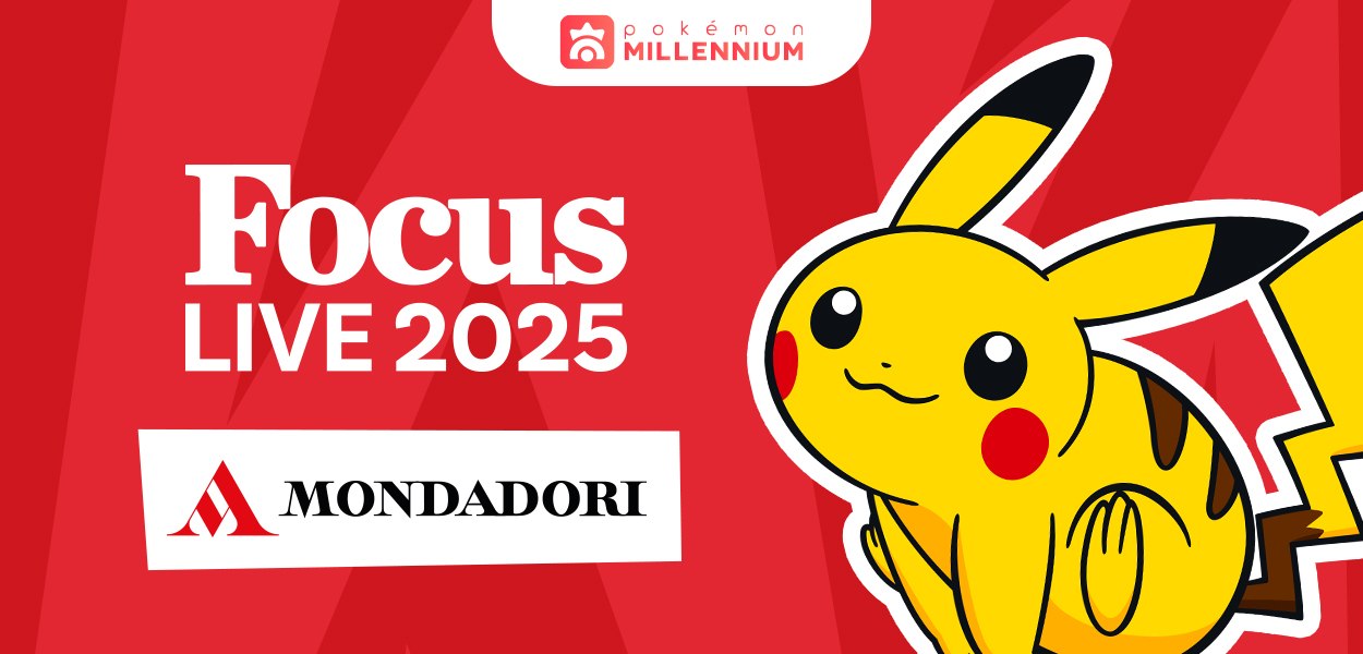I Pokémon tra i protagonisti di Focus Live a Milano insieme a Mondadori