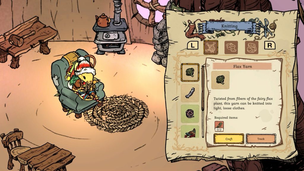 Cucito Winter Burrow