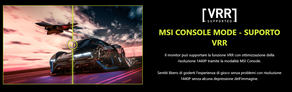 Informazioni monitor gaming