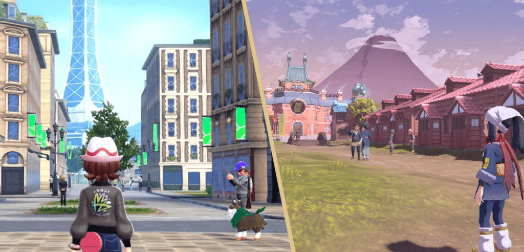 leggende z-a vs leggende arceus