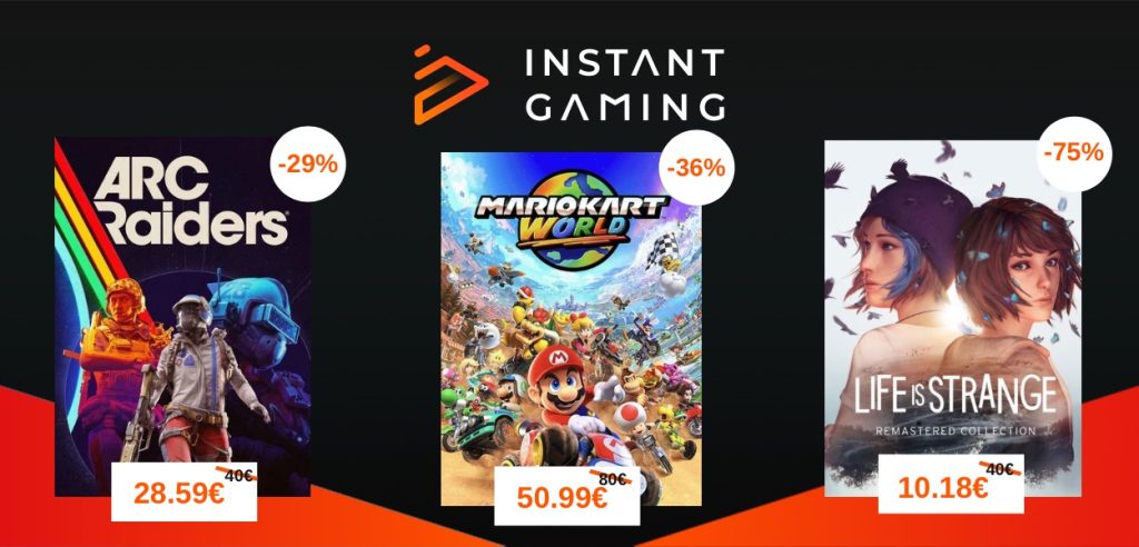 Copertia Instant Gaming metà dicembre 2025