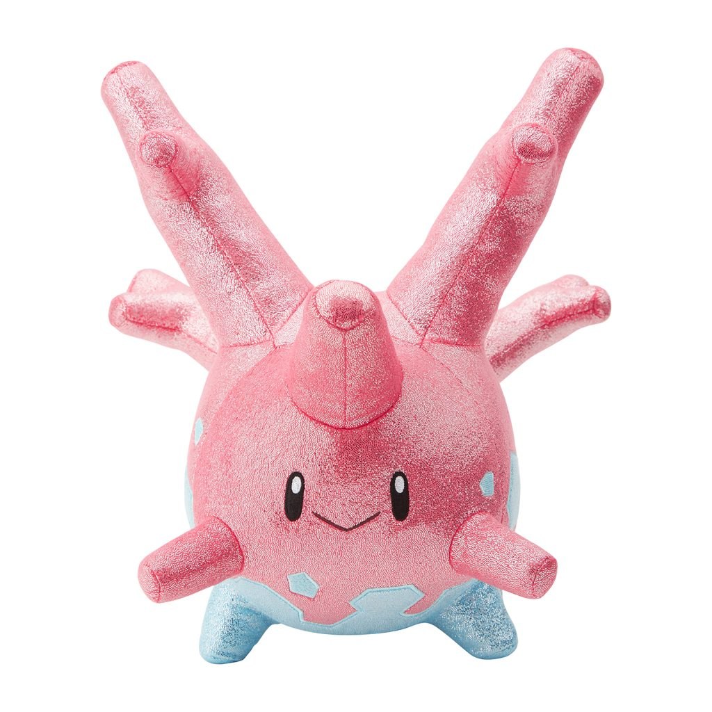 Corsola_kikarin glitter plush (fronte)