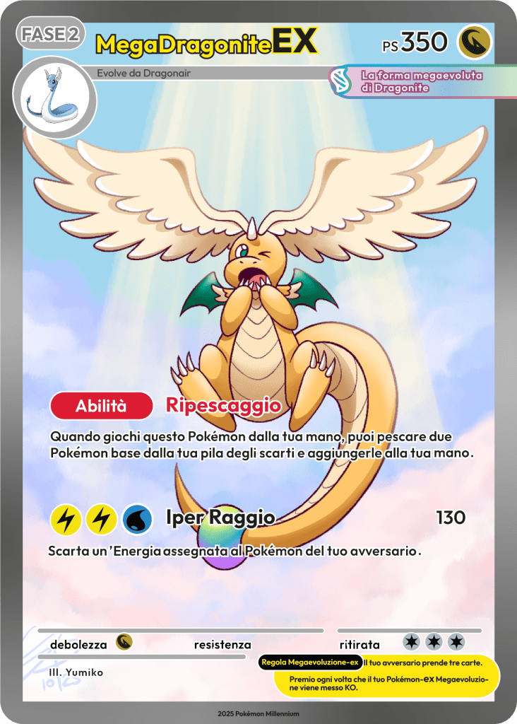 MegaDragonite-ex rubrica