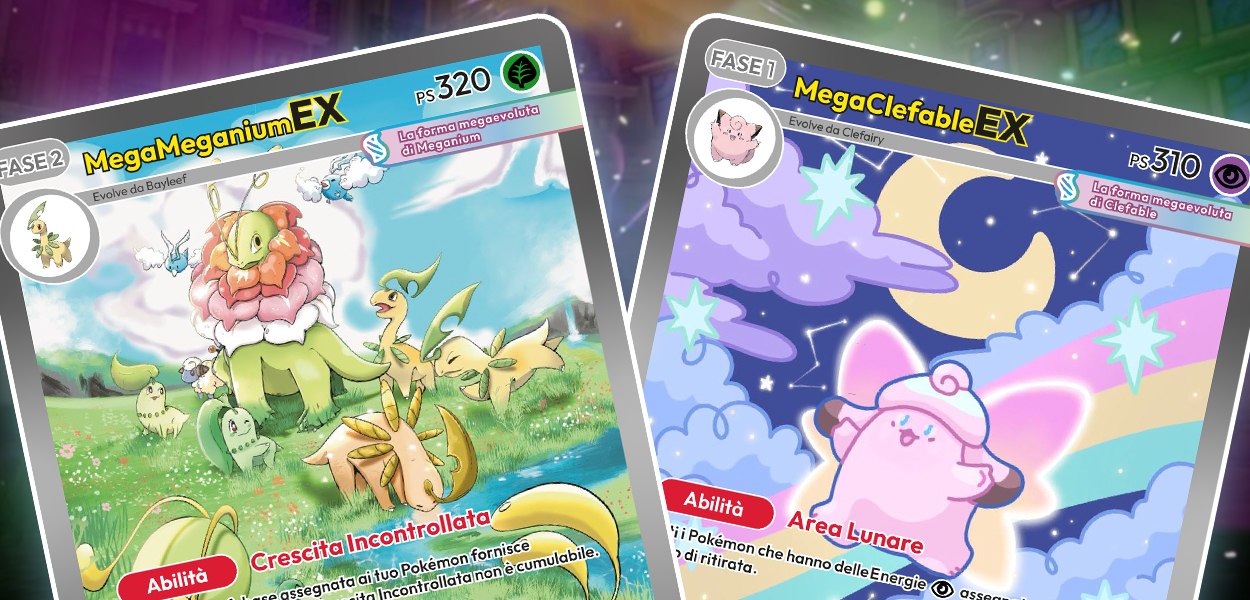 Le nuove megaevoluzioni illustrate dai nostri artisti: Parte I