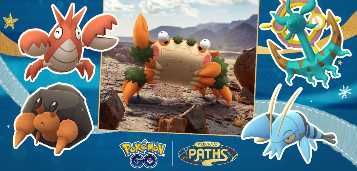 Klawf debutta su Pokémon GO durante l'evento Chela perfetta