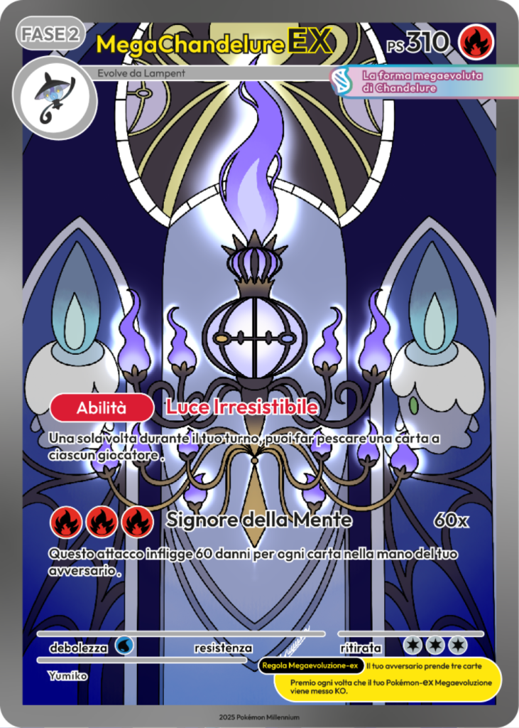 Mega Chandelure rubrica
