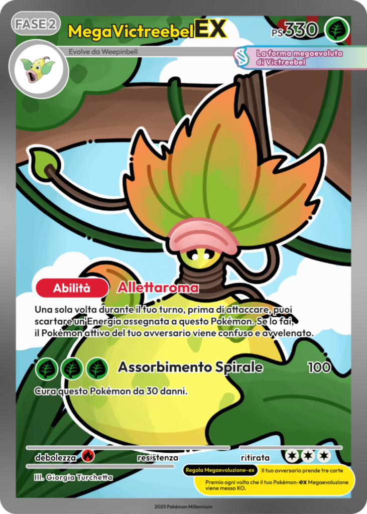 Mega Victreebel rubrica
