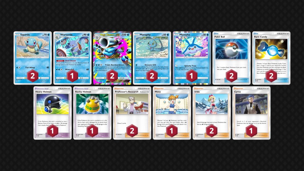 Mazzo MegaBlastoise-ex