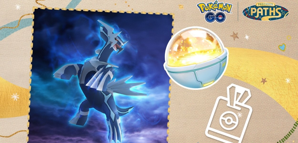 Pokémon GO: arriva il biglietto GO di gennaio con Dialga e il ritorno del portafortuna