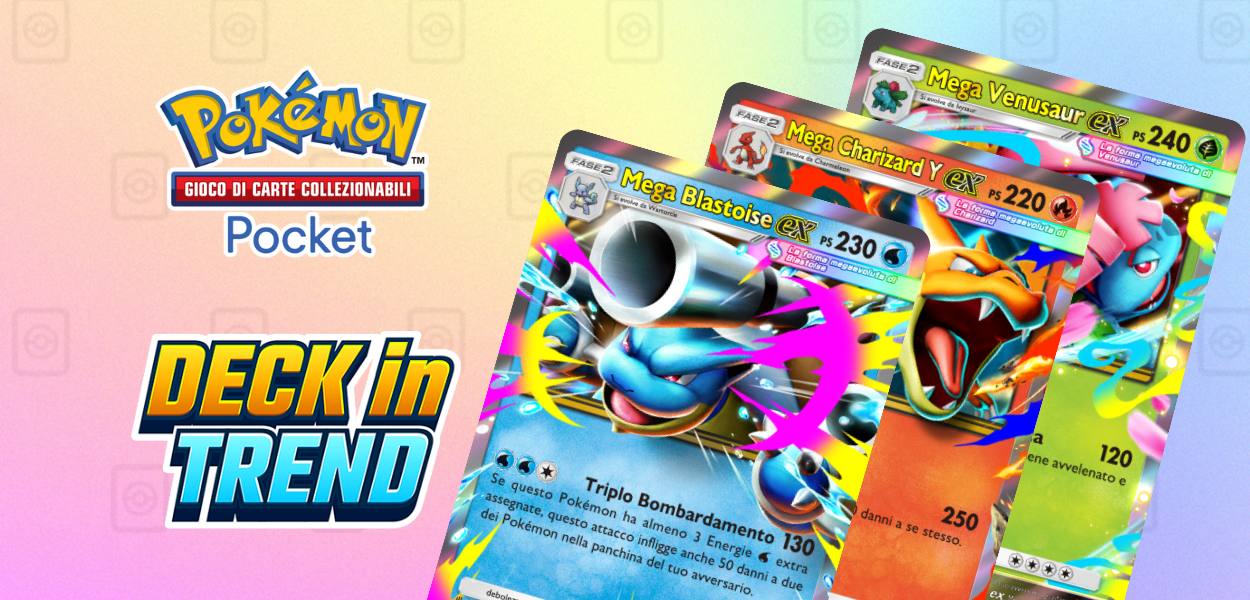 I mazzi meta in GCC Pokémon Pocket: Fiamme Cremisi - Deck in Trend