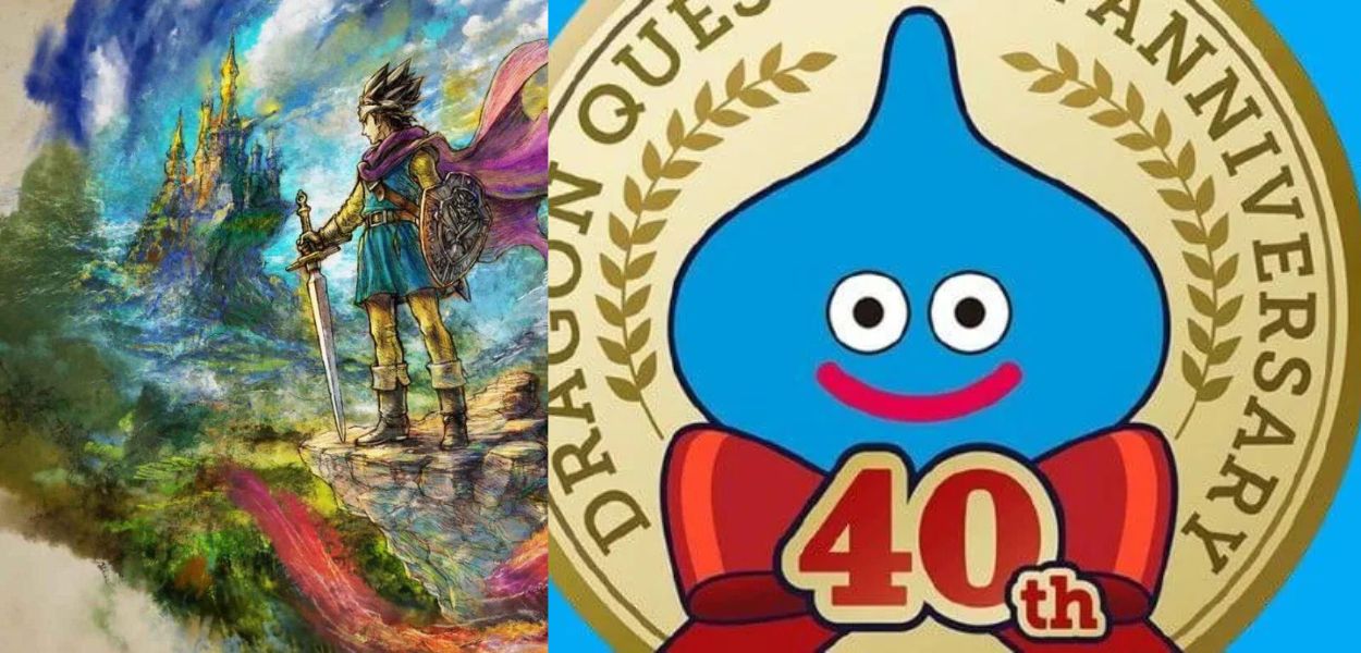 Dragon Quest mostra il logo del 40° anniversario