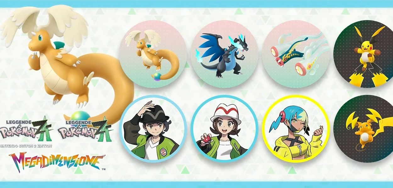 Le icone di Leggende Pokémon: Z-A arrivano su Nintendo Switch Online