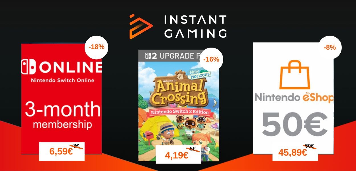 Riempi l'anno di nuovi giochi con le offerte di Instant Gaming