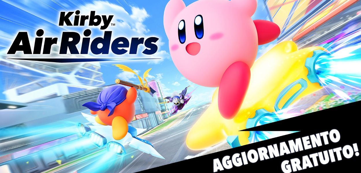 Kirby Air Riders si aggiorna con il supporto a GameShare e nuove funzionalità multiplayer