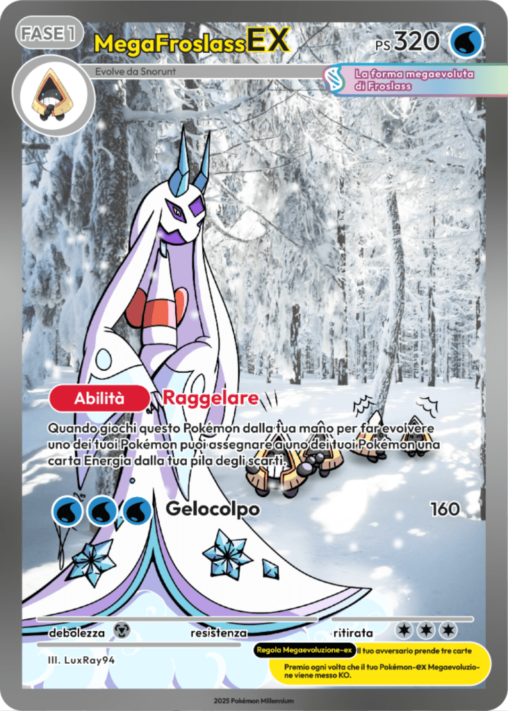 Mega Froslass rubrica