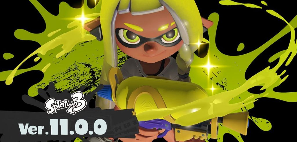 Splatoon 3 aggiornamento versione 11.0.0