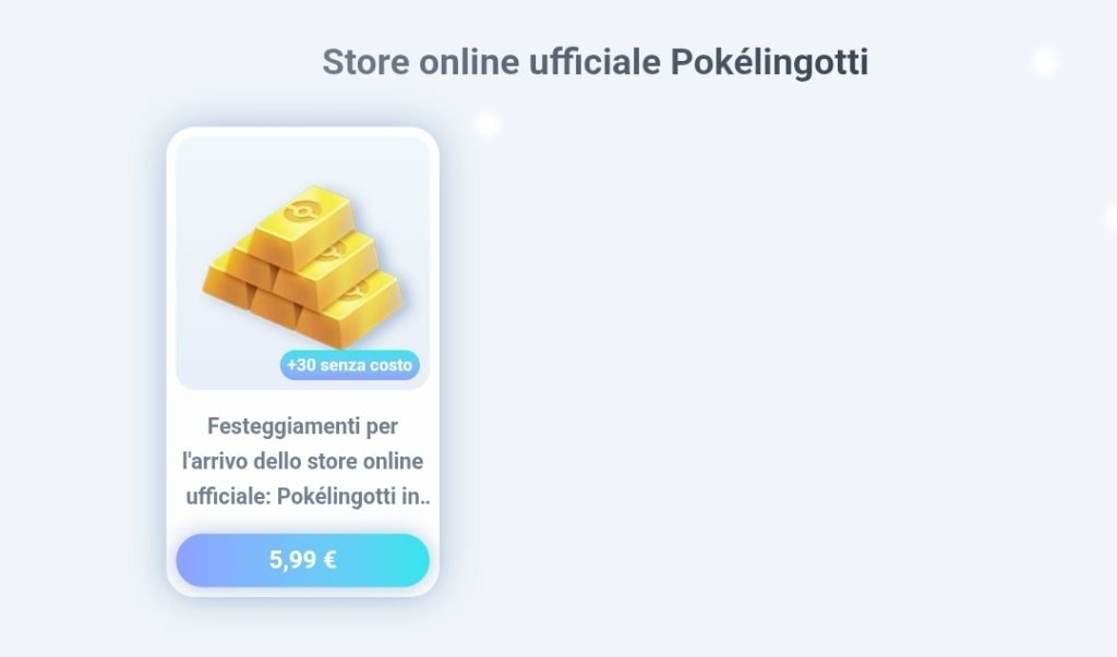 Store online Pokélingotti 