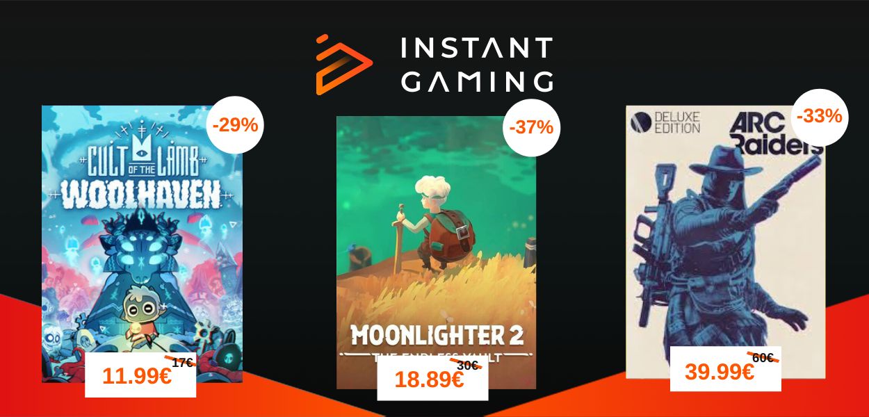 Scopri tutte le offerte del mese di gennaio con Instant Gaming